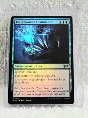 5/$20 Mint 2024 MTG Duskmourn's Domination UC Foil Card 0050 Deckmaster!!